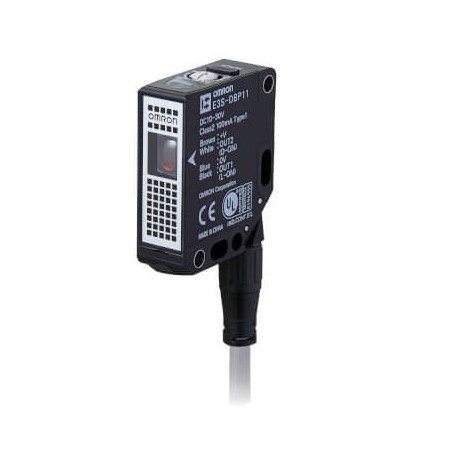 Omron E3S-DBP11 2M E3SDBP112MOMS OMRON Plastic Obj transp Mirror(not incl) SmartTeach 4.5 m PNP Cable 2m..